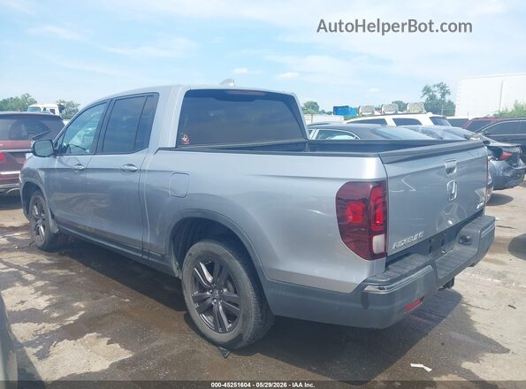 5FPYK3F1XKB047966 2019 HONDA RIDGELINE Silver Rear interior view