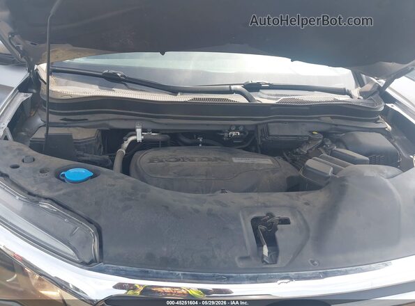 5FPYK3F1XKB047966 2019 HONDA RIDGELINE Silver Engine compartment view
