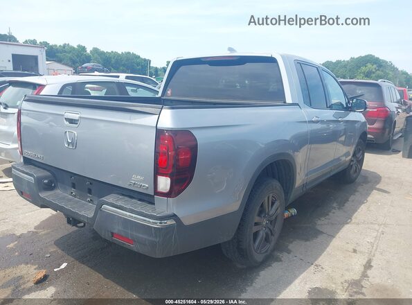 5FPYK3F1XKB047966 2019 HONDA RIDGELINE Silver Rear right
