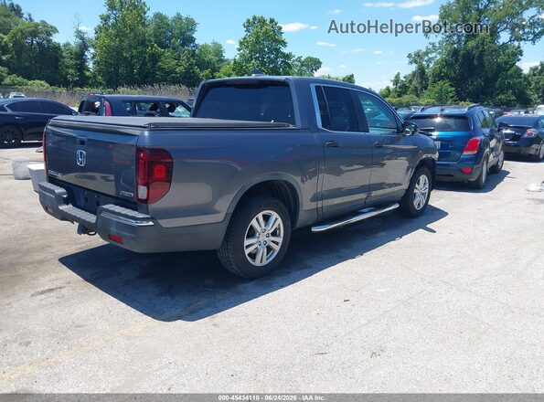 5FPYK3F21HB007664 2017 HONDA RIDGELINE Gray Rear right