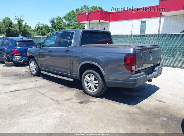 5FPYK3F21HB007664 2017 HONDA RIDGELINE Gray Rear left