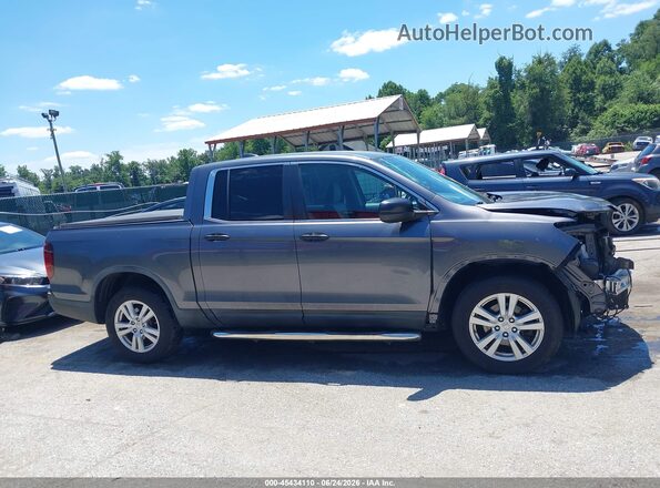 5FPYK3F21HB007664 2017 HONDA RIDGELINE Gray 360 interior view