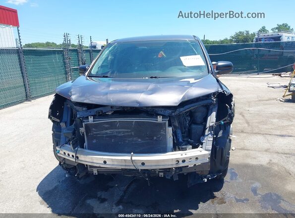 5FPYK3F21HB007664 2017 HONDA RIDGELINE Gray Rear interior view