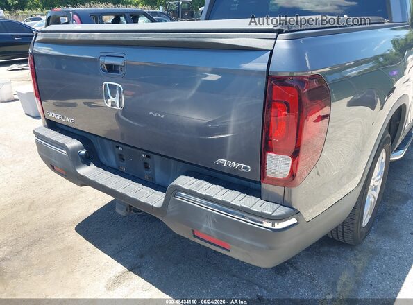 5FPYK3F21HB007664 2017 HONDA RIDGELINE Gray 