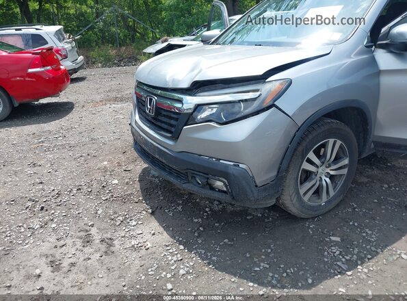 5FPYK3F45HB016739 2017 HONDA RIDGELINE Silver Դիմացի տեսք