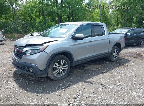 5FPYK3F45HB016739 2017 HONDA RIDGELINE Silver Առջևի ձախ երեք քառորդ տեսարան