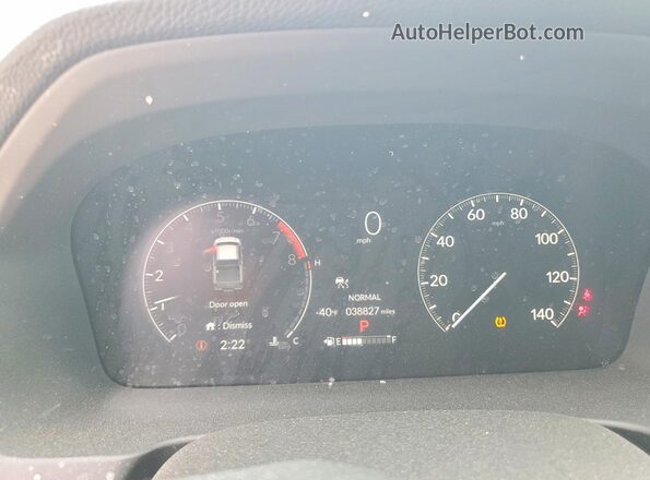 5FPYK3F46SB017289 2025 HONDA RIDGELINE Silver Instrument cluster view