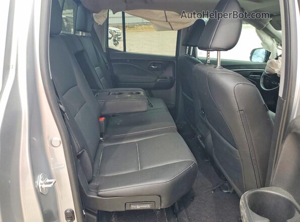 5FPYK3F46SB017289 2025 HONDA RIDGELINE Silver Rear seats view