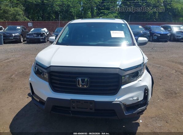 5FPYK3F50MB022645 2021 HONDA RIDGELINE White ხელსაწყოთა პანელის ხედი