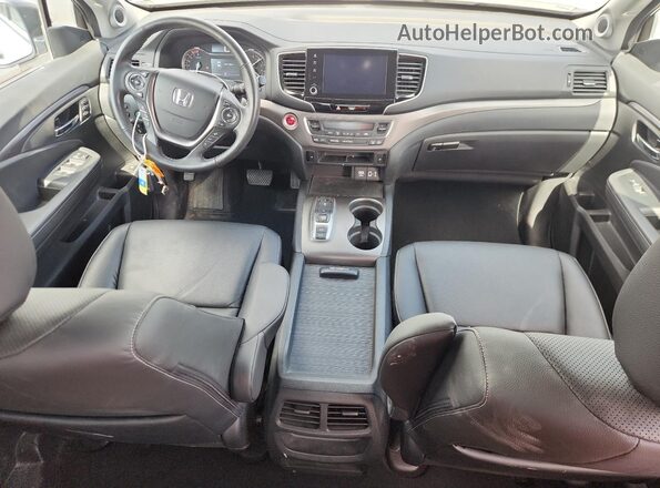 5FPYK3F50NB025918 2022 HONDA RIDGELINE White Vista del salpicadero
