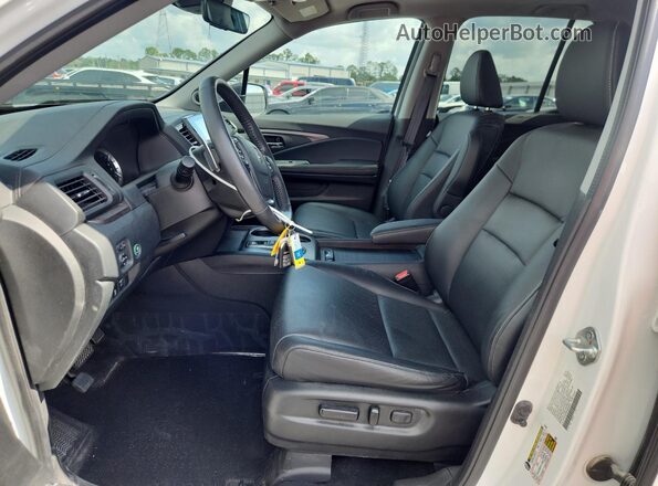 5FPYK3F50NB025918 2022 HONDA RIDGELINE White Vista interior delantera