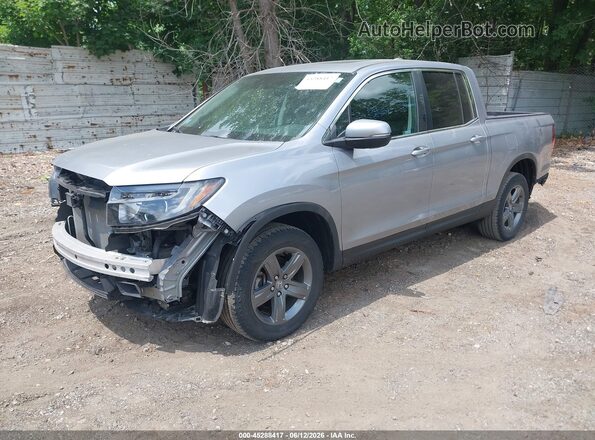 5FPYK3F50PB044018 2023 HONDA RIDGELINE Silver Front left