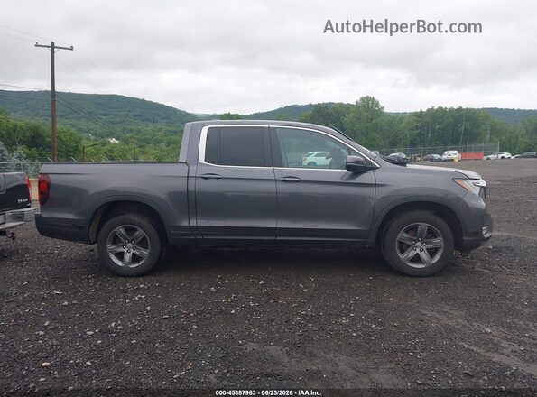 5FPYK3F50PB050658 2023 HONDA RIDGELINE Серый Вид задней части салона