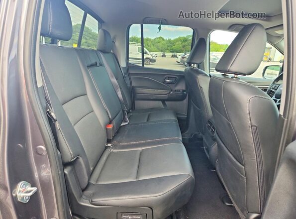 5FPYK3F50SB040219 2025 HONDA RIDGELINE Gray Հետևի նստատեղերի տեսք