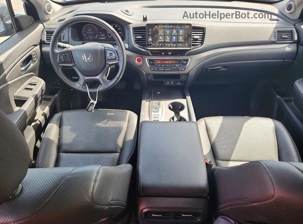 5FPYK3F50SB040219 2025 HONDA RIDGELINE Gray Առջևի վահանակի տեսք