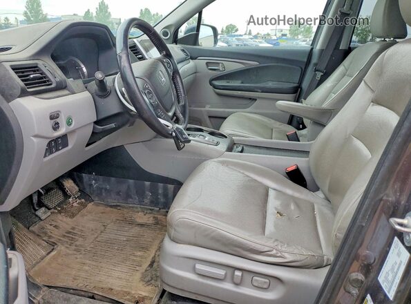 5FPYK3F51LB501185 2020 HONDA RIDGELINE Gray Vista interior delantera