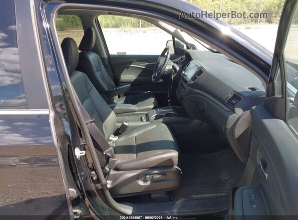 5FPYK3F51PB067856 2023 HONDA RIDGELINE Black Front interior view