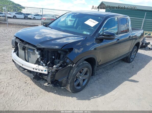 5FPYK3F51PB067856 2023 HONDA RIDGELINE Black Front left