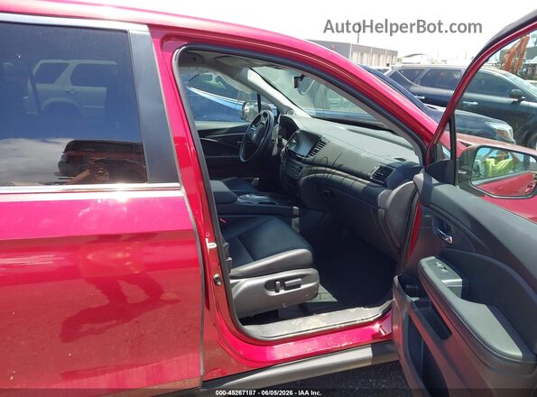 5FPYK3F51SB032050 2025 HONDA RIDGELINE Red Front interior view