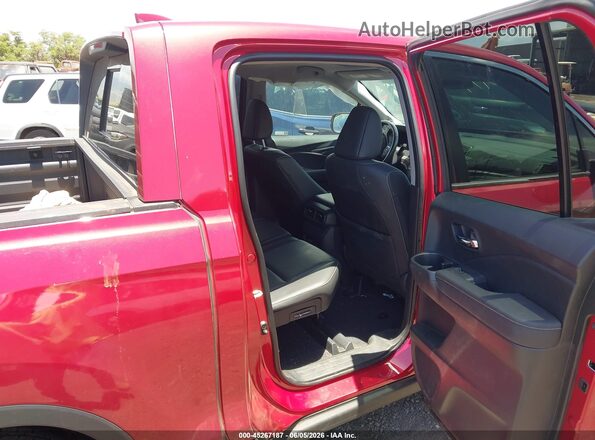 5FPYK3F51SB032050 2025 HONDA RIDGELINE Red VIN sticker view