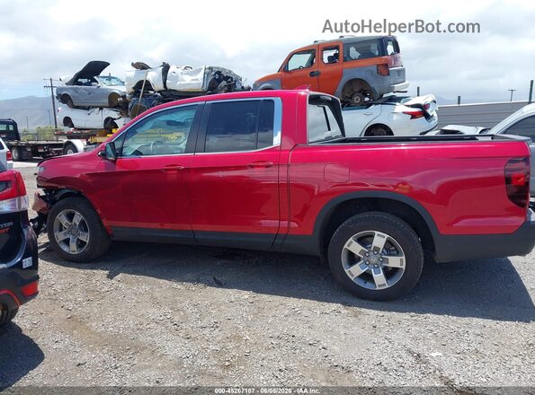5FPYK3F51SB032050 2025 HONDA RIDGELINE Red 360 interior view