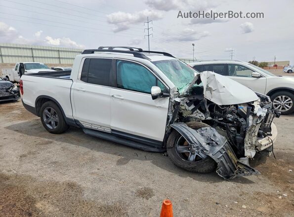 5FPYK3F52MB008889 2021 HONDA RIDGELINE White Передня права чверть