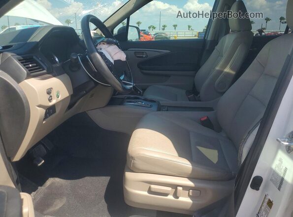 5FPYK3F52PB021033 2023 HONDA RIDGELINE White Vista interior delantera