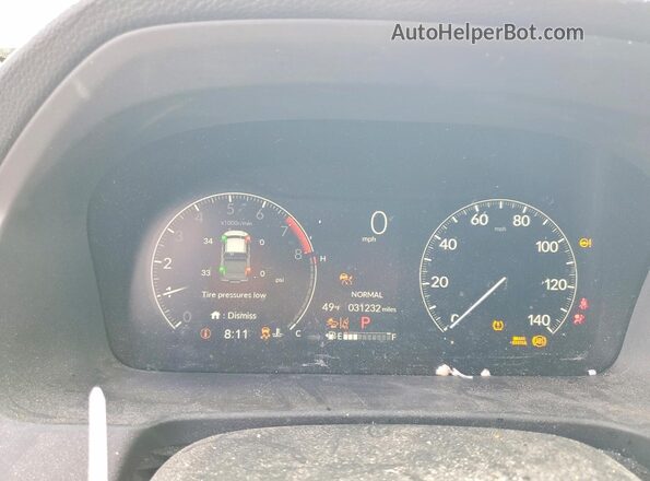 5FPYK3F52RB014098 2024 HONDA RIDGELINE White Instrument cluster view