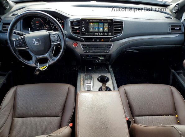 5FPYK3F52RB014098 2024 HONDA RIDGELINE White Dashboard view