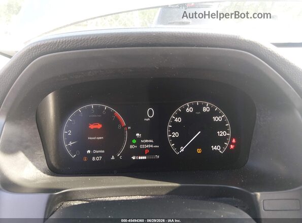 5FPYK3F52RB027885 2024 HONDA RIDGELINE Gray Widok tylnych siedzeń
