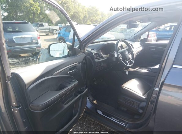 5FPYK3F52RB027885 2024 HONDA RIDGELINE Gray Widok wnętrza z przodu