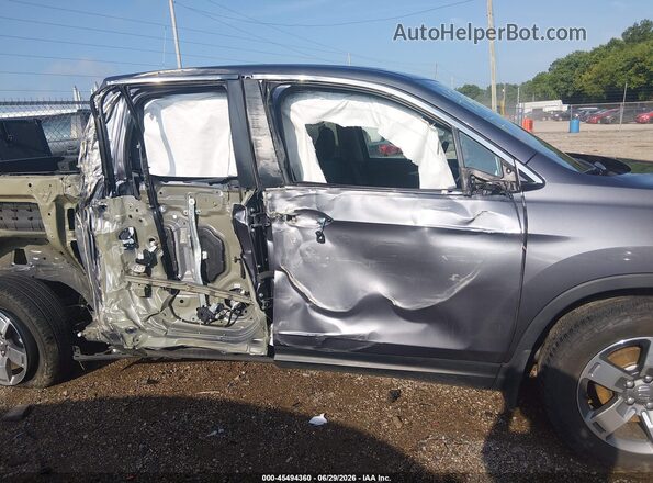 5FPYK3F52RB027885 2024 HONDA RIDGELINE Gray Widok wnętrza 360 stopni