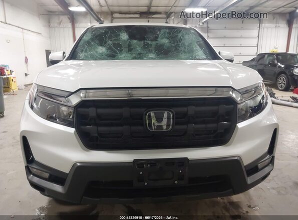5FPYK3F52SB014849 2025 HONDA RIDGELINE White ხელსაწყოთა პანელის ხედი