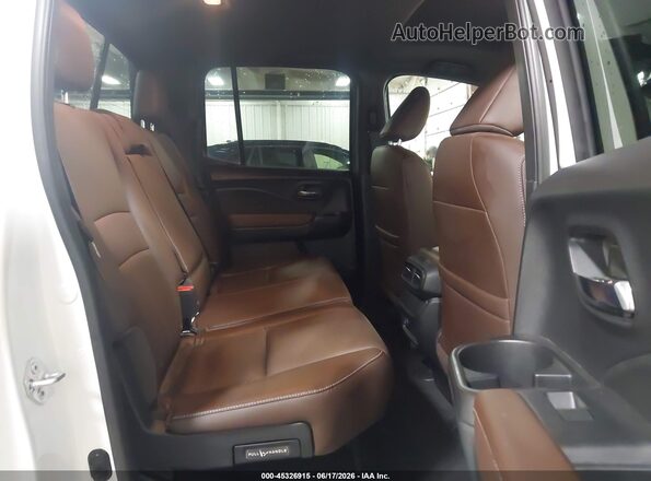 5FPYK3F52SB014849 2025 HONDA RIDGELINE White VIN კოდის სტიკერის ხედი