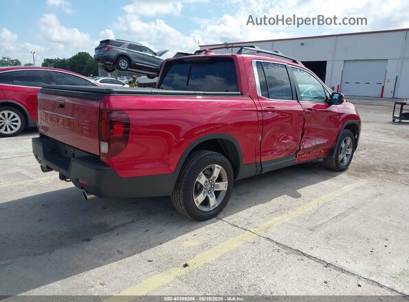 5FPYK3F52SB029609 2025 HONDA RIDGELINE Red Trasero derecho