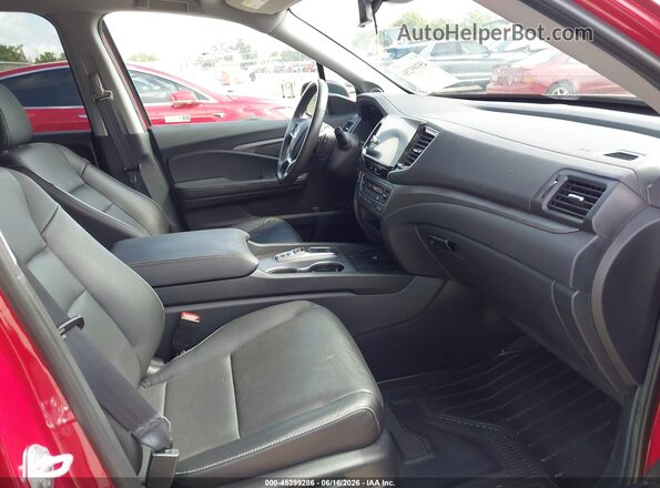 5FPYK3F52SB029609 2025 HONDA RIDGELINE Red Vista interior delantera