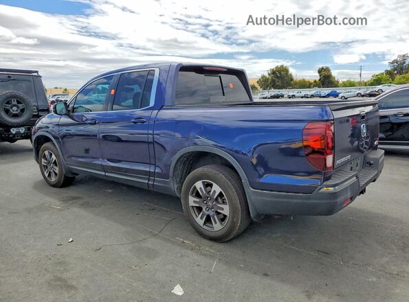 5FPYK3F53KB018716 2019 HONDA RIDGELINE Blue Задня ліва чверть