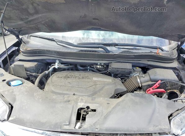 5FPYK3F53KB018716 2019 HONDA RIDGELINE Blue Вид задньої частини салону