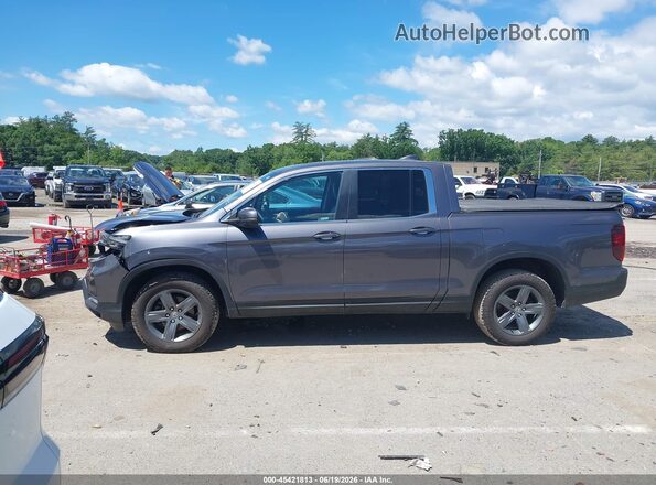 5FPYK3F53MB017326 2021 HONDA RIDGELINE Серый Вид задней части салона