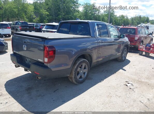 5FPYK3F53MB017326 2021 HONDA RIDGELINE Серый Задняя правая четверть