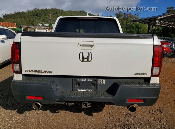 5FPYK3F53NB034161 2022 HONDA RIDGELINE White უკანა ხედი
