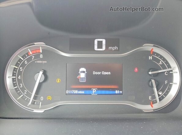 5FPYK3F53NB034161 2022 HONDA RIDGELINE White ხელსაწყოთა პანელის ხედი