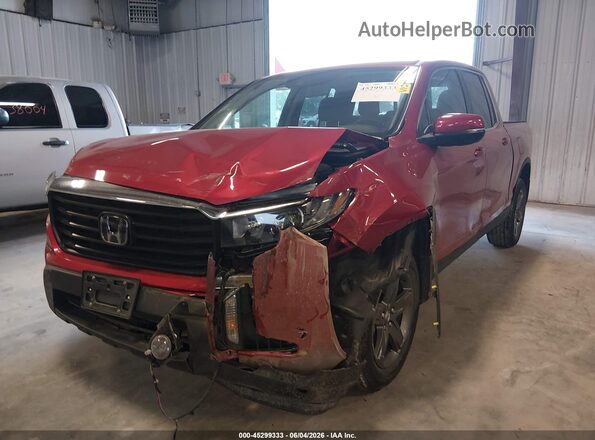 5FPYK3F53PB045731 2023 HONDA RIDGELINE Red წინა ხედი