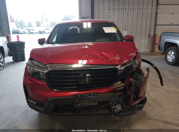 5FPYK3F53PB045731 2023 HONDA RIDGELINE Red ხელსაწყოთა პანელის ხედი