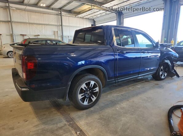 5FPYK3F55LB000087 2020 HONDA RIDGELINE Blue Trasero derecho