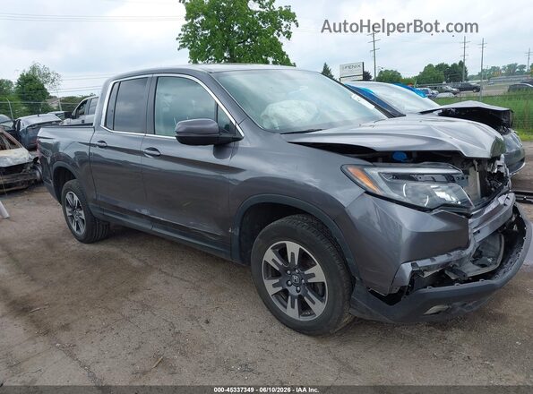 5FPYK3F56JB004758 2018 HONDA RIDGELINE Gray Widok wnętrza z tyłu