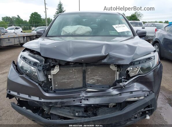 5FPYK3F56JB004758 2018 HONDA RIDGELINE Gray Widok zestawu wskaźników