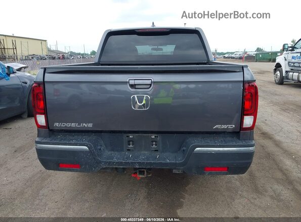 5FPYK3F56JB004758 2018 HONDA RIDGELINE Gray 