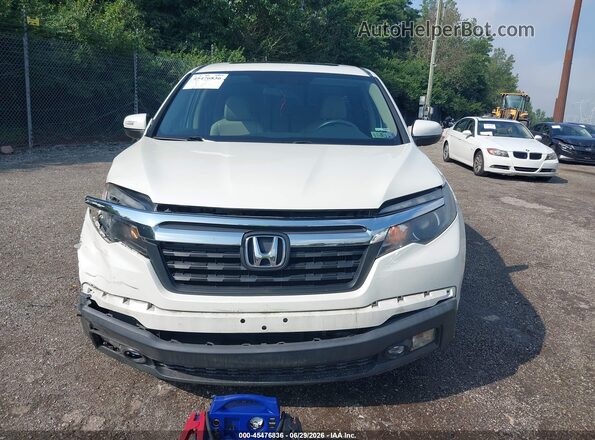 5FPYK3F58KB016234 2019 HONDA RIDGELINE White Rear interior view