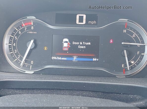 5FPYK3F58PB037012 2023 HONDA RIDGELINE Gray Հետևի նստատեղերի տեսք